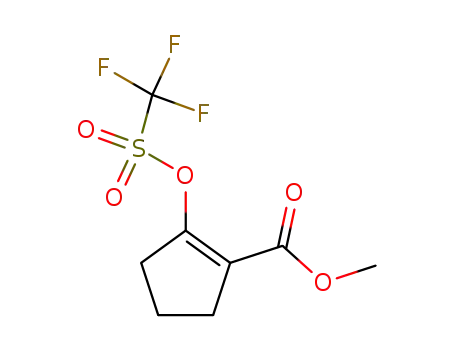 methyl 2-(trifluoromethylsulfonyloxy)cyclopent-1-enecarboxylate