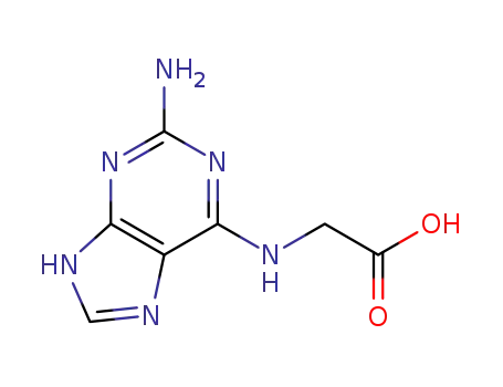 2-[(2-amino-9H-purin-6-yl)amino]acetic acid