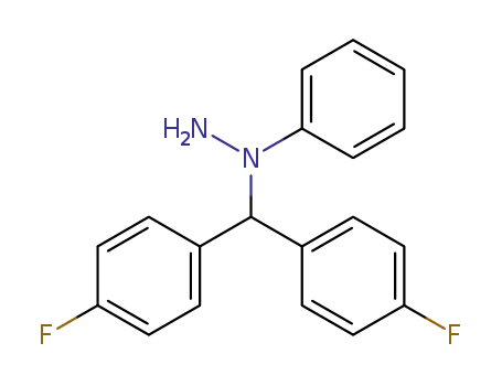 1-(bis(4-fluorophenyl)methyl)-1-phenylhydrazine