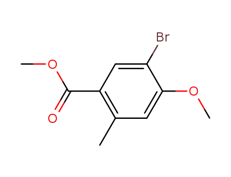 methyl 5-bromo-4-methoxy-2-methylbenzoate