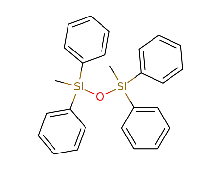 Molecular Structure of 807-28-3 (1,1,3,3-TETRAPHENYL-1,3-DIMETHYLDISILOXANE)