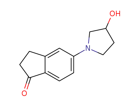 5-(3-hydroxypyrrolidin-1-yl)-2,3-dihydroinden-1-one