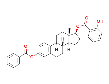 estra-1,3,5(10)-triene-3,17β-diyl 3-benzoate 17-salicylate