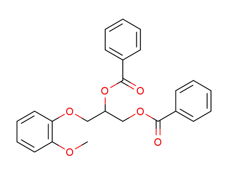 3-(2-methoxyphenoxy)propane-1,2-diyl dibenzoate