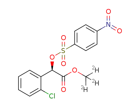 (R)-2-(2-chlorophenyl)-2-(4-nitro sulfonyloxy)acetic acid methyl ester-d3
