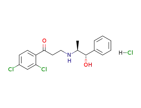 3-(2,4-dichlorophenyl)-N-((1S,2S)-1-hydroxy-1-phenylpropan-2-yl)-3-oxopropan-1-amine hydrochloride