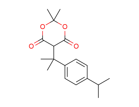 5-(2-(4-isopropylphenyl)propan-2-yl)-2,2-dimethyl-1,3-dioxane-4,6-dione