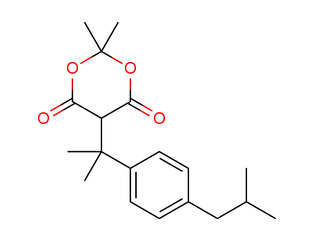 5-(2-(4-isobutylphenyl)propan-2-yl)-2,2-dimethyl-1,3-dioxane-4,6-dione