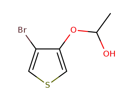 3-bromo-4-(1-hydroxyethyl)oxythiophene