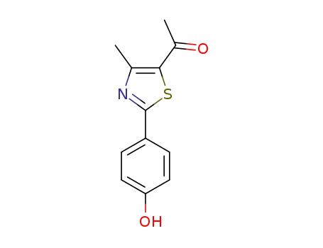 2-(4-hydroxyphenyl)-4-methy-5-acetylthiazole