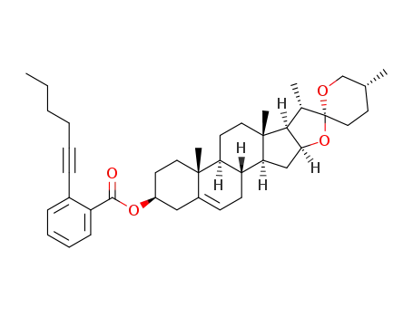 diosgen-3-yl ortho-hexynylbenzoate