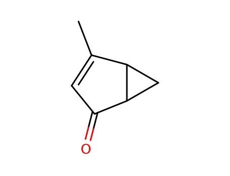 Molecular Structure of 24760-21-2 (Bicyclo[3.1.0]hex-3-en-2-one, 4-methyl-)