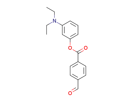 3-(diethylamino)phenyl 4-formylbenzoate
