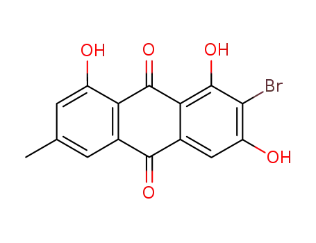 7-bromo-1,6,8-trihydroxy-3-methylanthraquinone