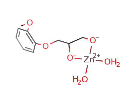 [Zn(glyceryl guaiacolate)(H2O)2]