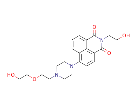 N-(2-hydroxyethyl)-4-(4-[2-(2-hydroxyethoxy)ethyl]-piperazine-1-yl)-1,8-naphthalimide