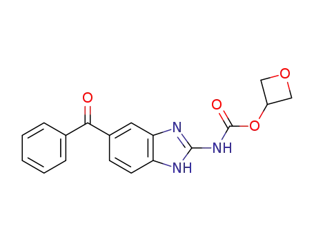 oxetan-3-yl N-(5-benzoyl-1H-1,3-benzodiazol-2-yl)carbamate