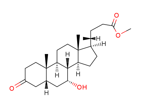 Cholan-24-oic acid, 7-hydroxy-3-oxo-, methyl ester, (5b,7a)-