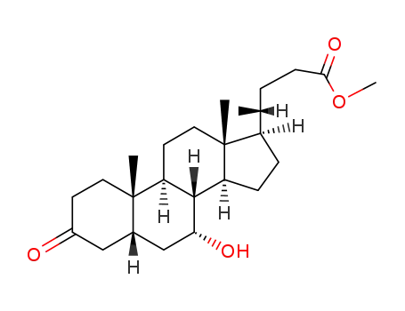 methyl (5β,7α)-12-hydroxy-3-oxo-cholan-24-oate