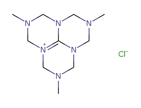 2,5,8-trimethyl-2,3,5,6,8,9-hexahydro-1H,4H,7H-2,5,6a,8,9a-pentaaza-3a-azoniaphenalene chloride