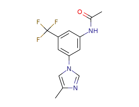 N-[3-(4-methyl-1H-1-imidazolyl)-5-trifluoromethylbenzene]acetamide