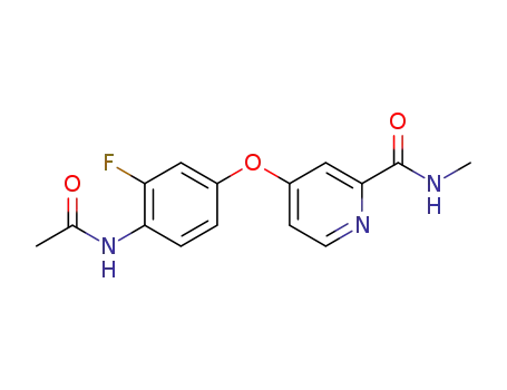 4-(4-acetamido-3-fluorophenoxy)-N-methylpicolinamide