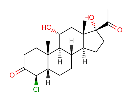 4β-chloro-11α,17-dihydroxy-5β-pregnane-3,20-dione