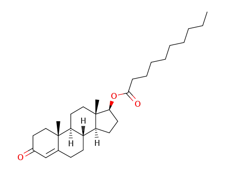 Molecular Structure of 5721-91-5 (Testosterone decanoate)