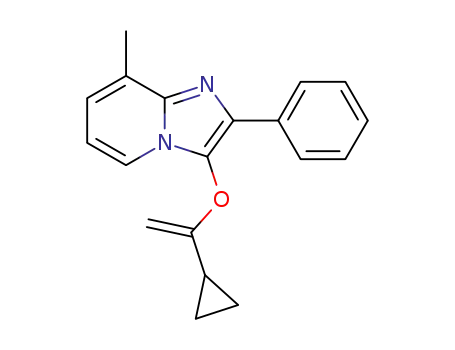 3-((1-cyclopropylvinyl)oxy)-8-methyl-2-phenylimidazo[1,2-a]pyridine