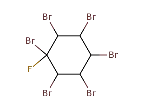 1-Fluoro-1,2,3,4,5,6-hexabromocyclohexane