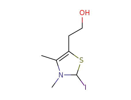 N,4-dimethyl-5-[2-(hydroxy)ethyl]thiazole iodide