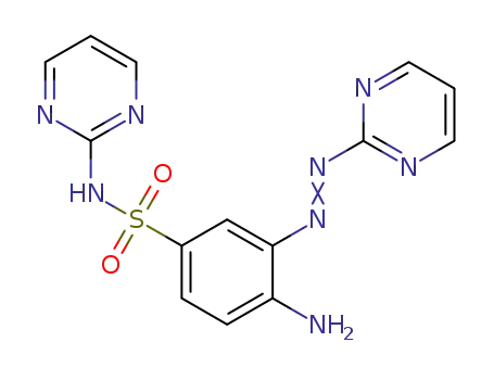 4-amino-N-(pyrimidine-2-yl)-3-(pyrimidine-2-yldiazenyl)benzene sulfonamide
