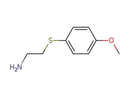 2-<(4-methoxyphenyl)thio>-1-aminoethane