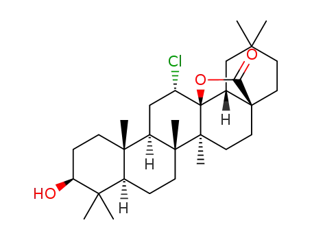 12α-chloro-3β-hydroxyoleanan-28,13β-olide