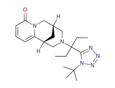 (1R,5S)-3-(3-(1-(tert-butyl)-1H-tetrazol-5-yl)pentan-3-yl)-3,4,5,6-tetrahydro-1H-1,5-methanopyrido[1,2-a][1,5]diazocin-8(2H)-one