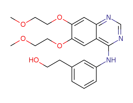 2-(3-((6,7-bis(2-methoxyethoxy)quinazolin-4-yl)amino)phenyl)ethan-1-ol