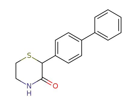 2-(4-biphenylyl)-thiomorpholin-3-one