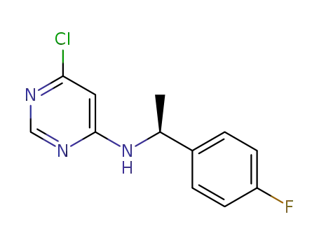 (S)-6-chloro-N-(1-(4-fluorophenyl)ethyl)pyrimidin-4-amine