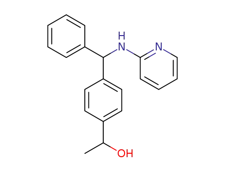 1-(4-{phenyl[(pyridin-2-yl)amino]methyl}phenyl)ethan-1-ol