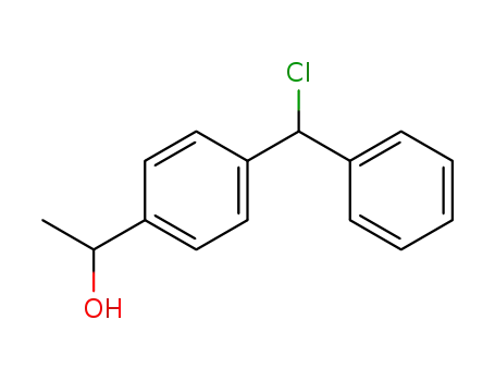 1-{4-[chloro(phenyl)methyl]phenyl}ethan-1-ol