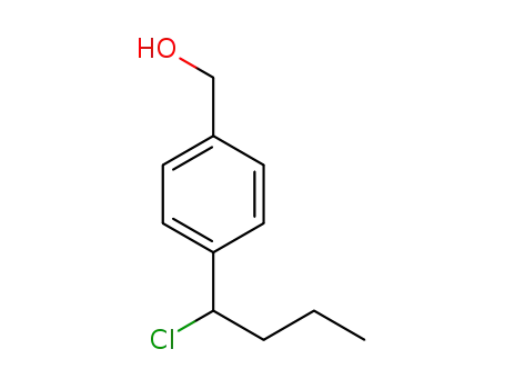 [4-(1-chlorobutyl)phenyl]methanol