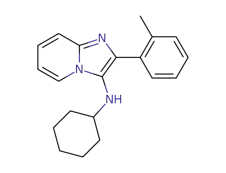 N-cyclohexyl-2-(o-tolyl)imidazolo[1,2-a]pyridin-3-amine