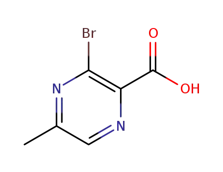 3-bromo-5-methylpyrazine-2-carboxylic acid