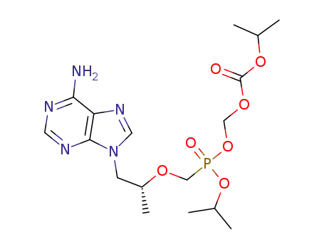 propan-2-yl {[(propan-2-yloxy)carbonyl]oxy}methyl {[(2R)-1-(6-amino-9H-purin-9-yl)propan-2-yl]oxy}methanephosphonate