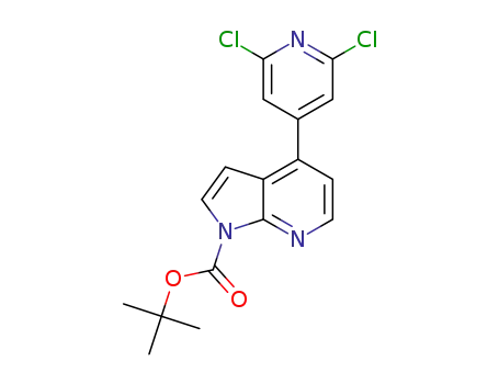 tert-butyl 4-(2,6-dichloro-4-pyridyl)pyrrolo[2,3-b]pyridine-1-carboxylate
