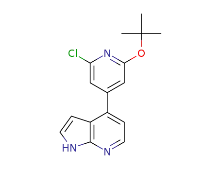 4-(2-tert-butoxy-6-chloro-4-pyridyl)-1H-pyrrolo[2,3-b]pyridine