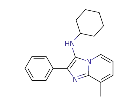 N-Cyclohexyl-8-methyl-2-phenylimidazo[1,2-a]pyridin-3-amine