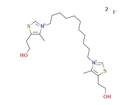 1,11‐undecamethylene bis[4‐methyl‐5‐(2‐hydroxyethyl)thiazol‐3‐ium] diiodide