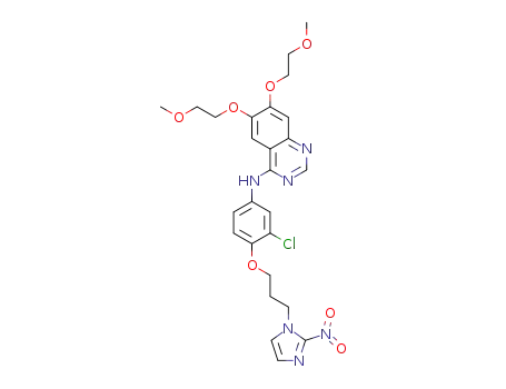 N-(3-chloro-4-(3-(2-nitro-1H-imidazol-1-yl)propoxy)phenyl)-6,7-bis(2-methoxyethoxy)quinazolin-4-amine