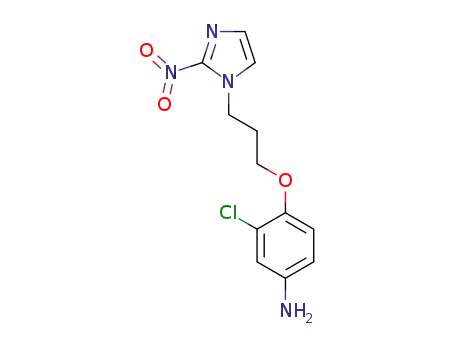 3-chloro-4-(3-(2-nitro-1H-imidazol-1-yl)propoxy)aniline